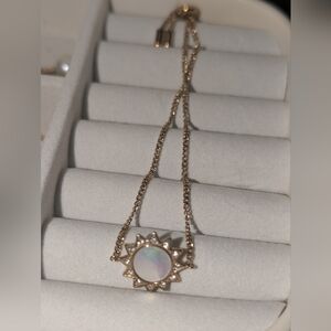 Fossil Mother-of-Pearl Stainless Steel Chain Bracelet